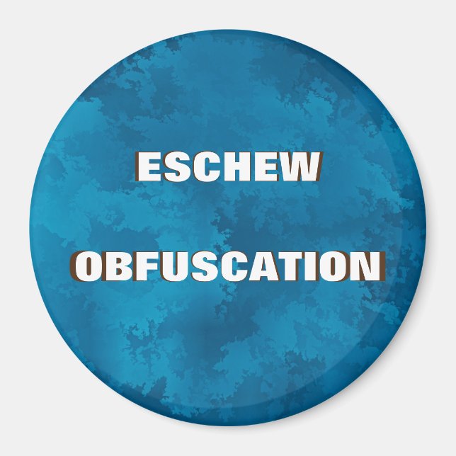 AIMANT OBFISCATION ESCHEW (Devant)