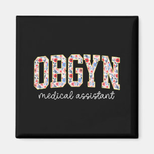 Aimant Obgyn Médical Instant Floral Ob-gyn Médical Instan