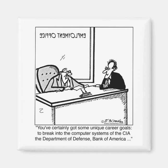 Aimant Objectifs de carrière uniques (Devant)