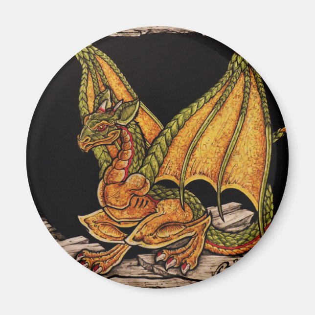 Aimant Objets Baby Dragon (Devant)