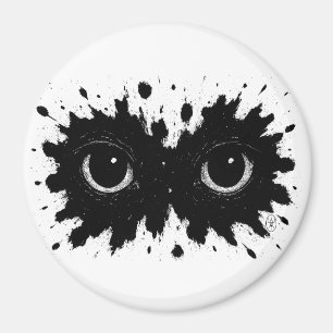 Aimant Observateur dans l'encre : Sigil de l'Ombre de l'Œ