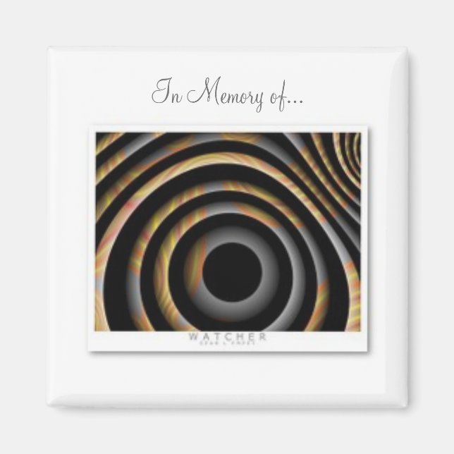 Aimant Observateur magnétique de 2 pouces (Devant)