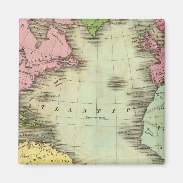 Aimant Océan Atlantique 4 (Devant)