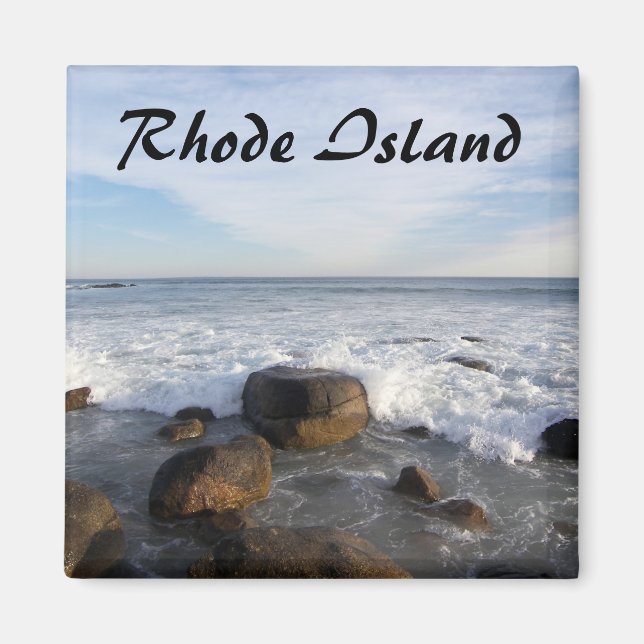 Aimant Ocean Rocks 1, Rhode Island (Devant)