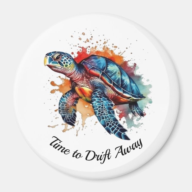 Aimant Ocean Wanderer, custom (Devant)