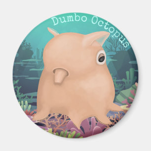 Aimant Octopus Dumbo Derpy