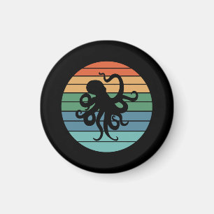 Aimant Octopus rétro