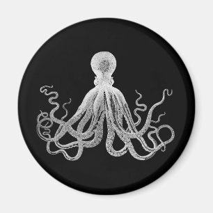 Aimant Octopus vintage