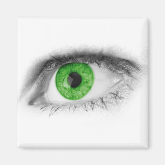 Aimant oculaire vert
