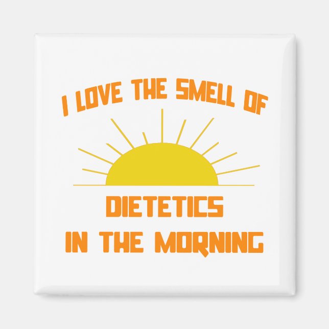 Aimant Odeur de diététique le matin (Devant)