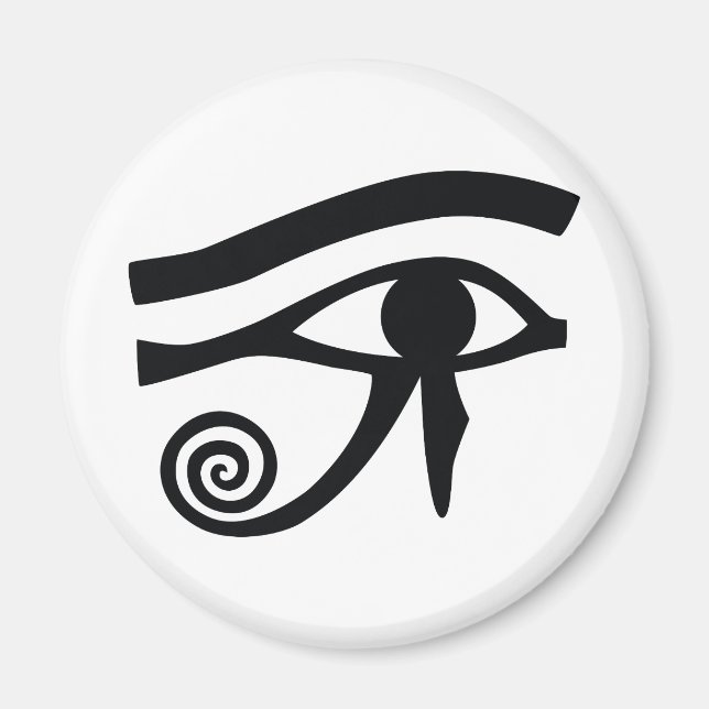 Aimant Oeil de Horus Hiéroglyphique (Devant)