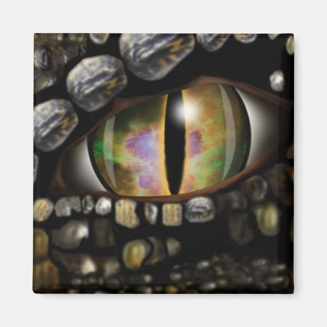 Aimant OEil dragon (Devant)
