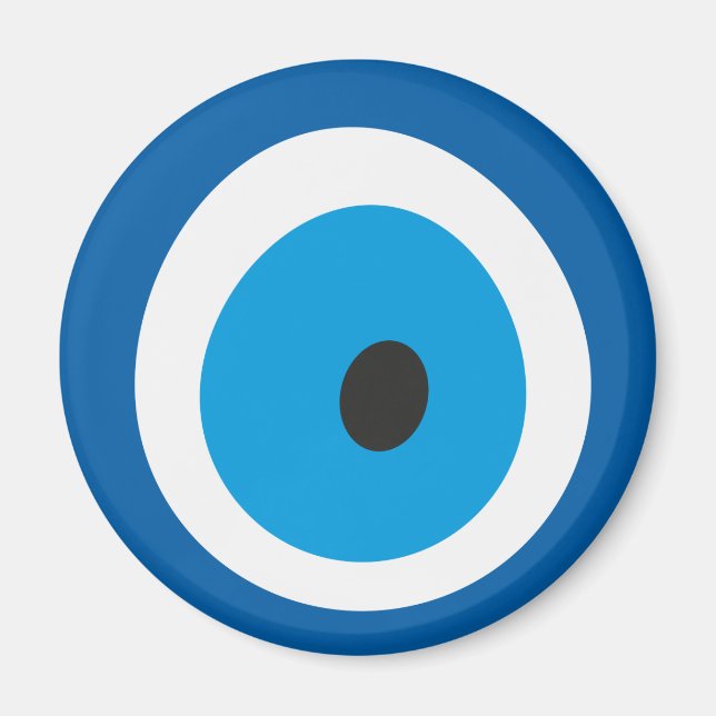 Aimant Oeil mal bleu turc mal oeil charm Nazar (Devant)