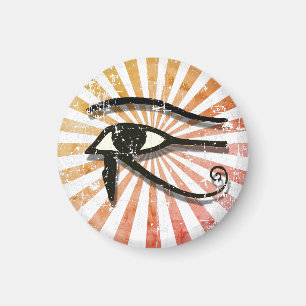 Aimant Oeil Perdu De Horus Symbole Égyptien Retro Soleil