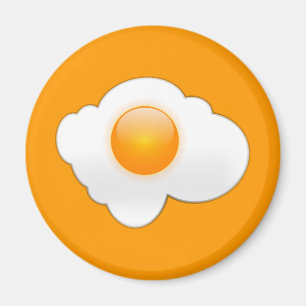 Aimant Oeuf au plat