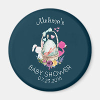 Oeuf mignon, Flamant rose et lapin, Baby shower