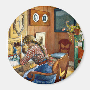 Aimant Œuvre de Carl Larsson, Correspondance