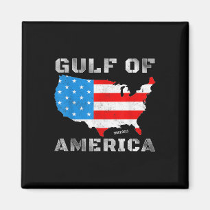 Aimant Officiel patriotique du Golfe pro-Trump d'Amérique