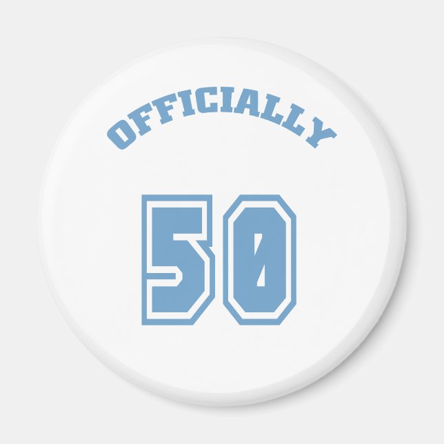 Aimant Officiellement 50 (Devant)
