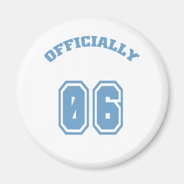 Aimant Officiellement 6 (Devant)