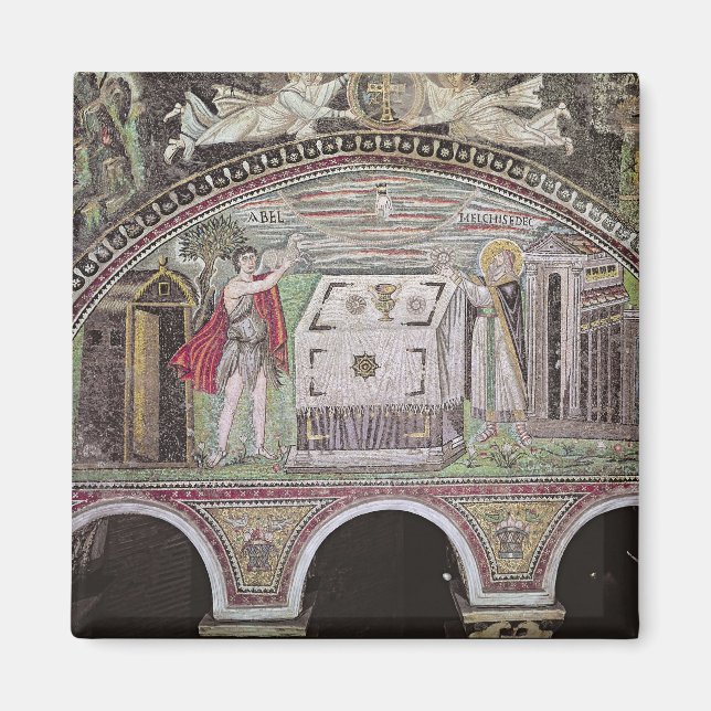 Aimant Offre Abel et Melchisedech à l'autel (Devant)