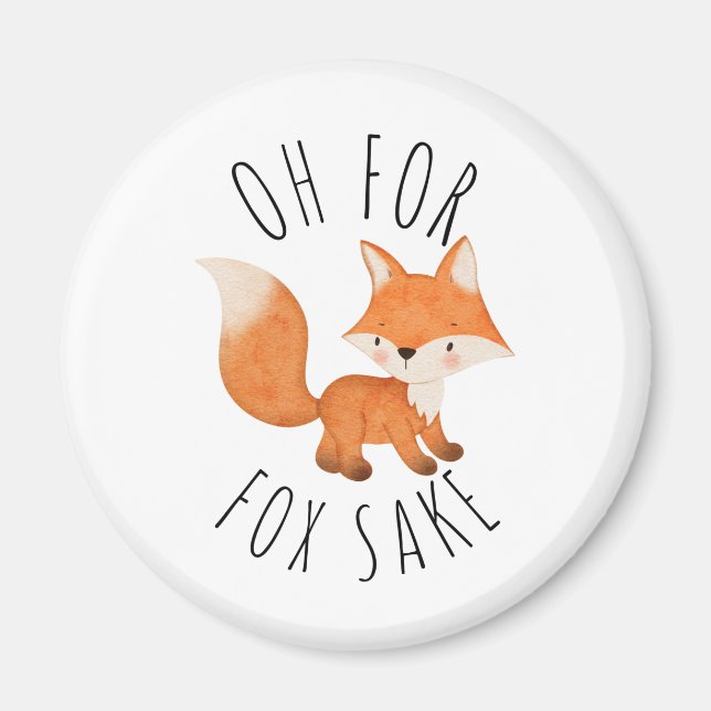 Aimant Oh pour Fox Sake (Devant)