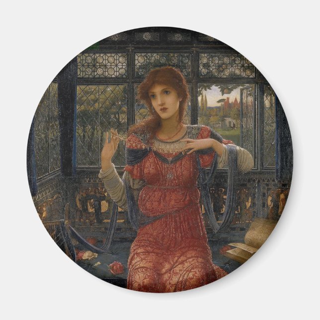 Aimant Oh Swallow, Swallow par John Melhuish Strudwick (Devant)