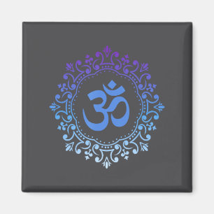 Aimant Ohm Yoga Nouvel Âge Chauve-Souris Sonore Mandala B