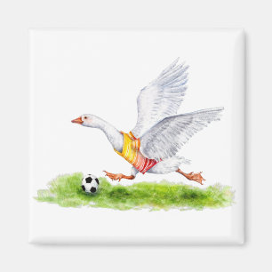 Aimant Oie de football