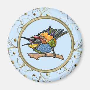 Aimant Oiseau d'abeilles