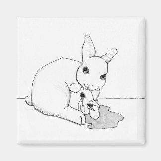 Aimant oiseau et lapin (2/3) (2"x2")