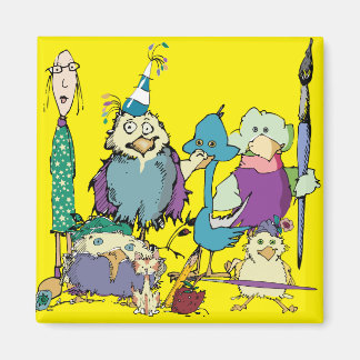 Aimant Oiseaux et amis