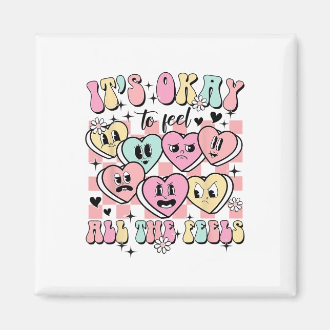 Aimant Ok Pour Sentir Tous Les Sentiments Scolaire Consei (Devant)