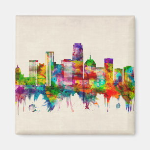 Aimant Oklahoma City Oklahoma Skyline