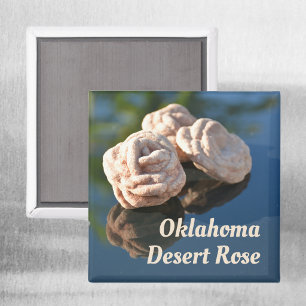 Aimant Oklahoma Desert Rose Sand Quartz Rock