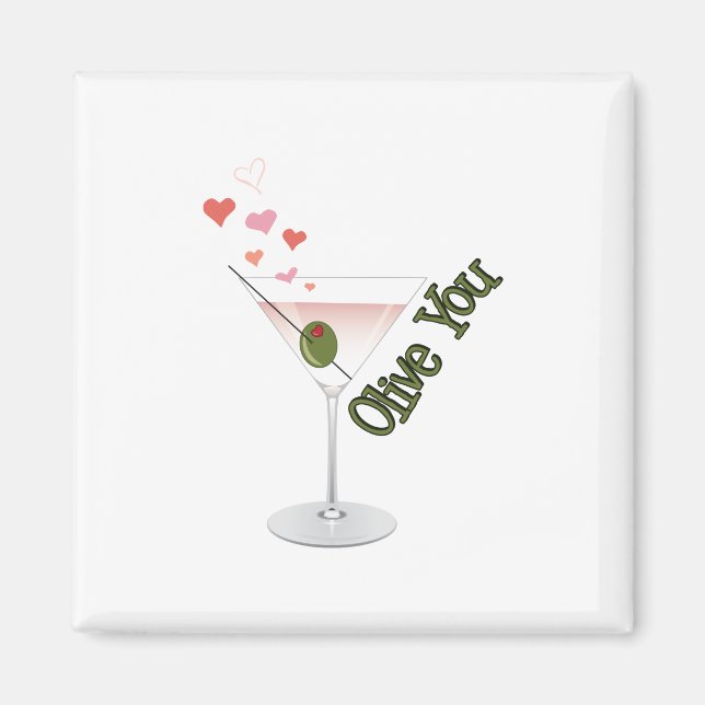 Aimant Olive You (Devant)