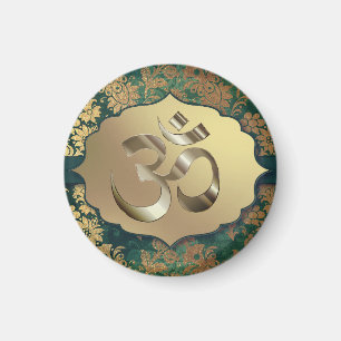 Aimant Om Floral