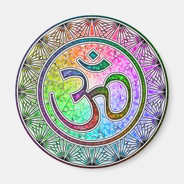 Aimant OM-mandala (Devant)