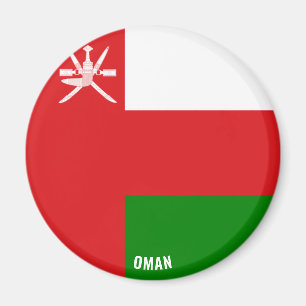 Aimant Oman Drapeau charmant magnétique patriotique