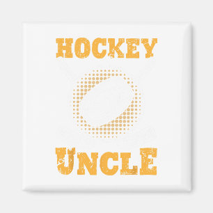 Aimant Oncle de hockey Famille Sports Entraîneur Joueur F