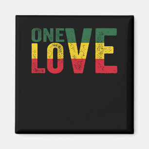 Aimant One Love Jamaican Rasta