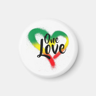 Aimant One Love One Heart Reggae Vibes