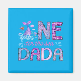 Aimant Oneder sous la mer Dada fille pour son 1er anniver