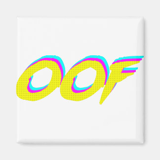 Aimant OOF Retro Neon Graphic