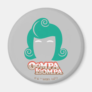 Aimant Oompa Loompa Graphique de cheveux