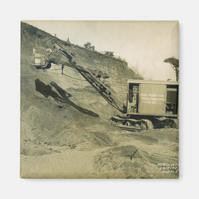 Aimant OPÉRATEUR DE CÂBLES DE CRANE DU Nord-Ouest EXPLOIT (Devant)