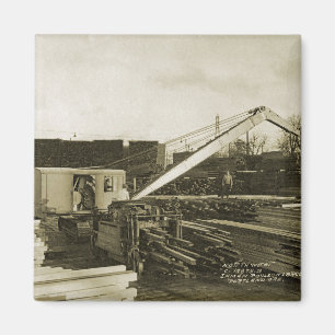 Aimant OPÉRATEUR DE CÂBLES D'EXPLOITATION DE CRANE DU Nor
