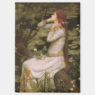 Aimant Ophelia Étang Lily Shakespeare Classique Beaux-Art
