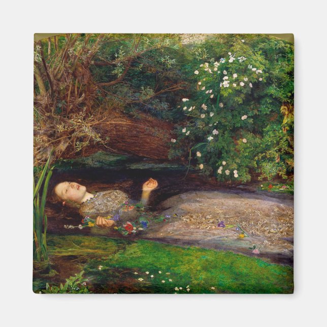 Aimant Ophelia, John Everett Millais, 1851-1852 (Devant)