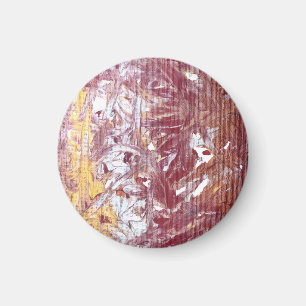Aimant Or, Argent, Rouge, Or Rose, Marbrure Artistique